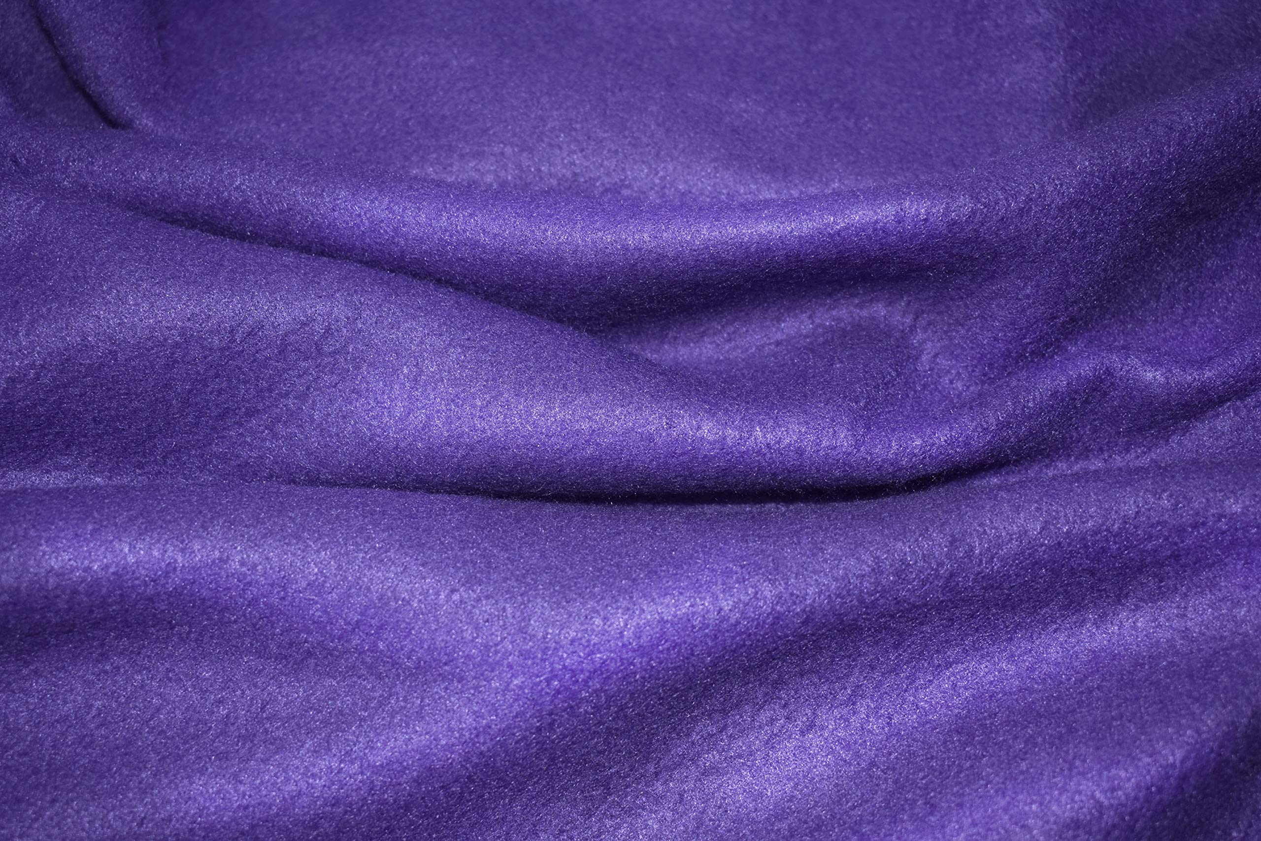 11lb Medium Weighted Blanket for Adults - Purple Fleece/Flannel (58'' x 41'') - Made in USA - Anxiety Relief & Better Sleep - Perfect for Stress Relief, Relaxation, and Sensory Needs