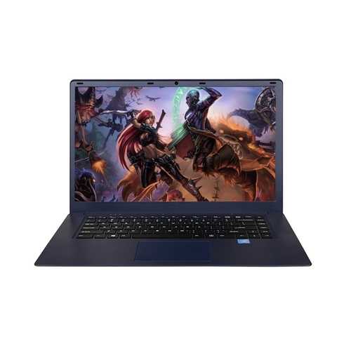 CENAVA F15 15.6 Inch Laptop - Intel Cherry Trail Z8350 Processor, 4GB DDR3 RAM, 64GB eMMC Storage, TF Card Support, Sapphire Blue | Perfect for Students, Office Work & Light Gaming