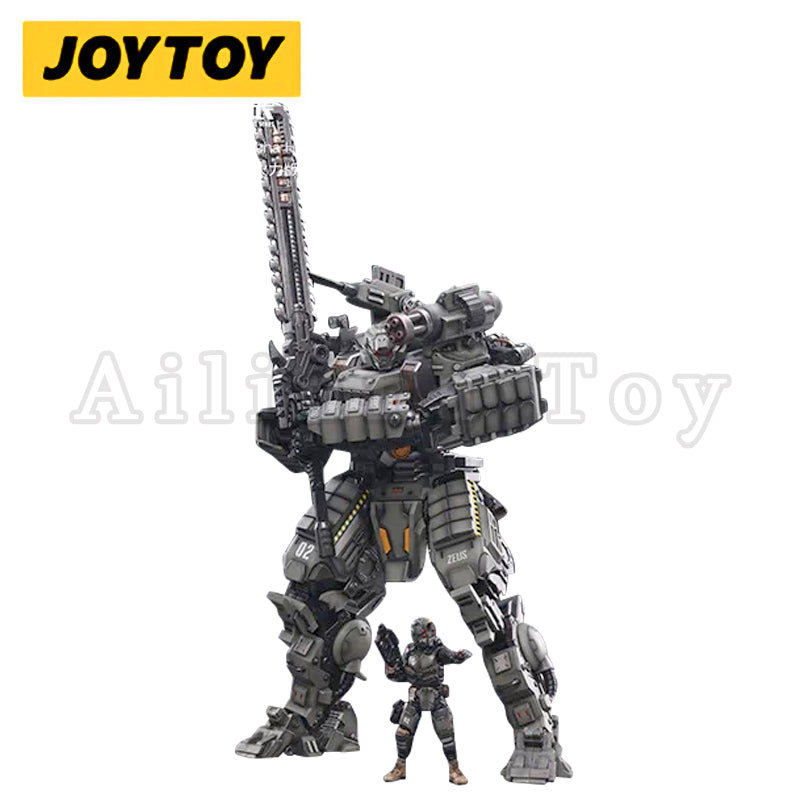 JOYTOY 1/18 Scale New Zeus Mecha Action Figure - Heavy Firepower Collectible Model for Display & Combat Scenes | Perfect for Anime Fans & Toy Collectors