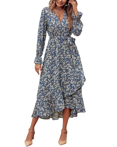 Print Floral Blue