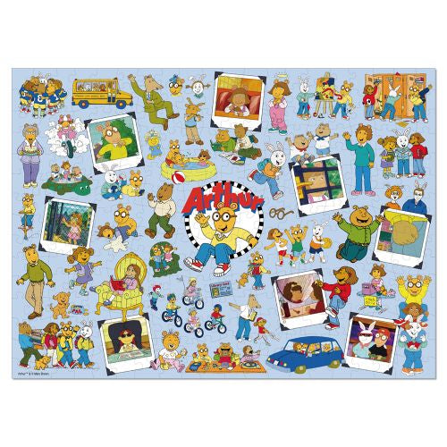 Arthur Character Collage Jigsaw Puzzle 300 Piece - Fun Family Game Night Activity for Kids & Adults, Perfect for Birthday Gifts & Home Decor