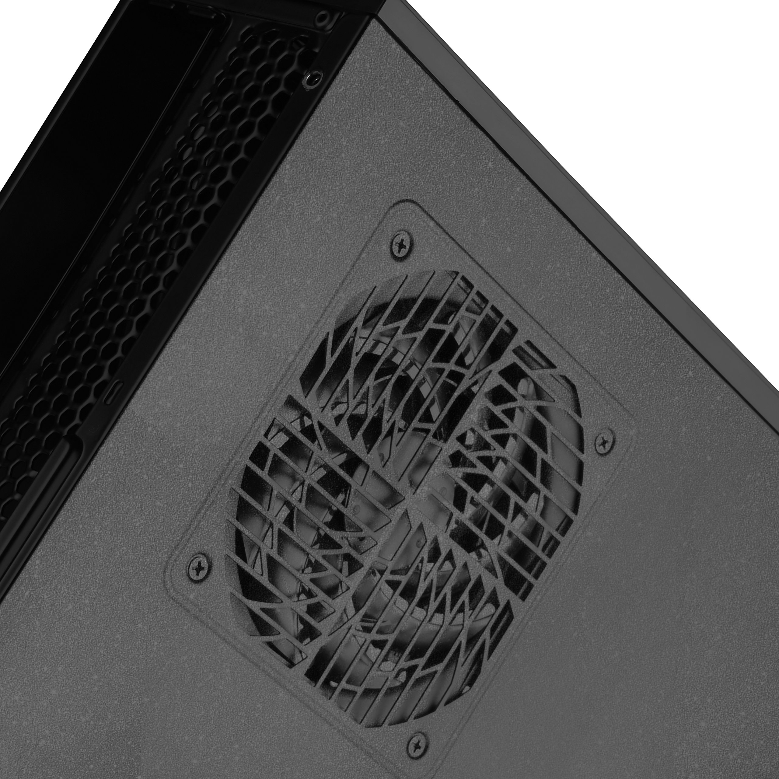 SilverStone SST-RVZ03B Raven Mini-ITX Gaming PC Case - Compact Black Chassis with RGB Lighting for High-Performance Gaming Rigs | Perfect for Small Space Setups, Esports Tournaments & Home Entertainment Systems