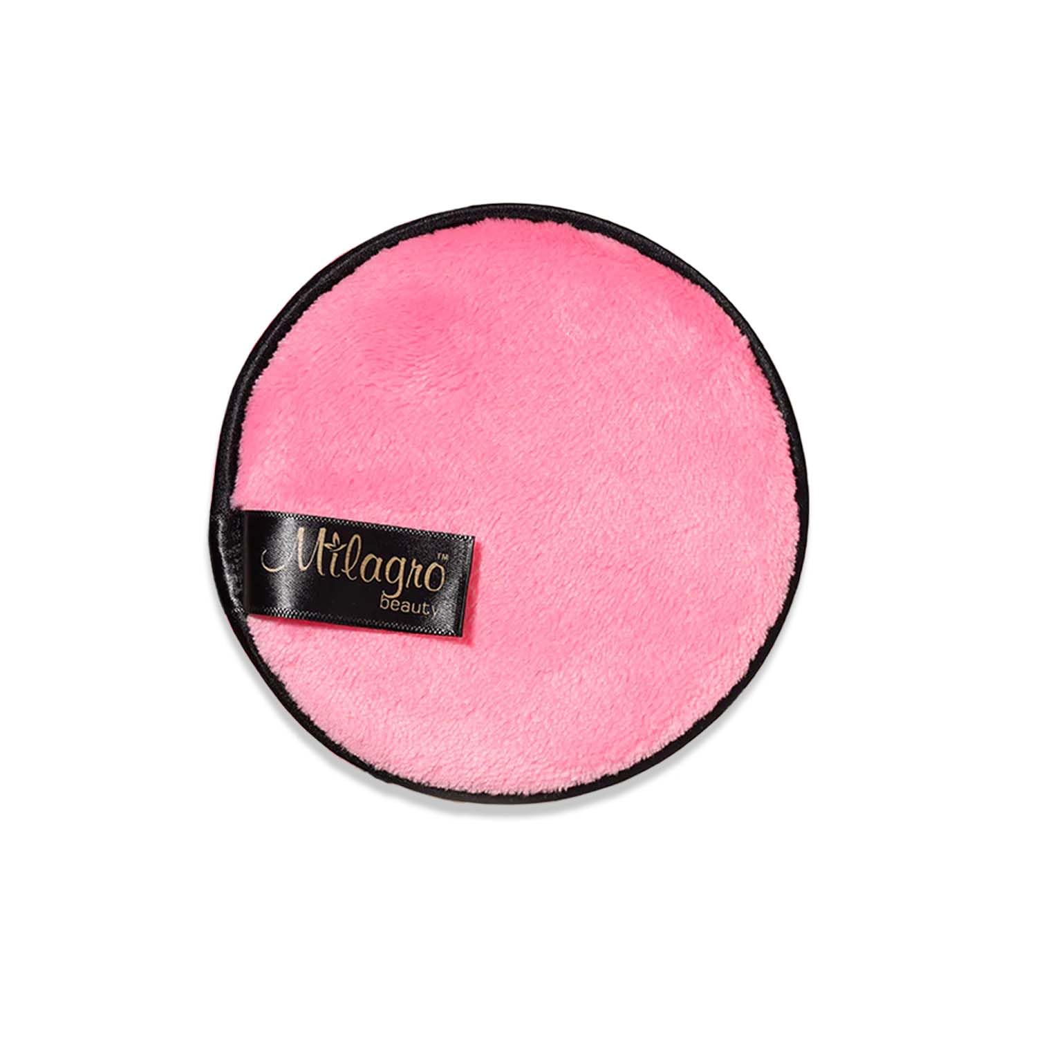 Milagro Beauty Reusable Makeup Remover Pads - Soft & Gentle Cleansing Pads for Face & Eye Makeup Removal - Deep Cleansing, Eco-Friendly & Hypoallergenic - Perfect for Daily Skincare Routine & Travel