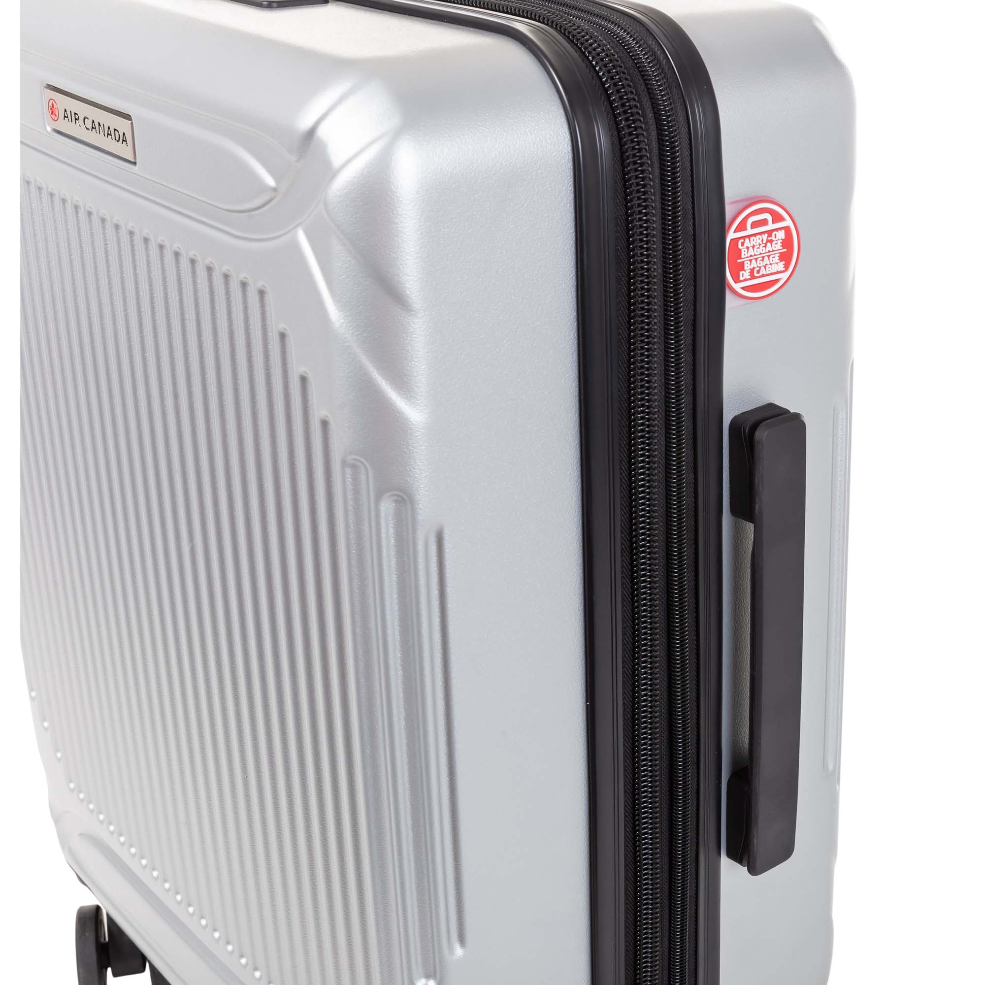 Air Canada Milan Carry On Hardside Expandable Luggage - Lightweight Spinner Suitcase for Travel, Business Trips & Weekend Getaways