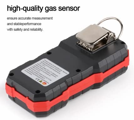 WT8811 4-in-1 Portable Gas Detector - Methane, CO, Oxygen & H2S Tester - Home & Industrial Safety Use for Leak Detection