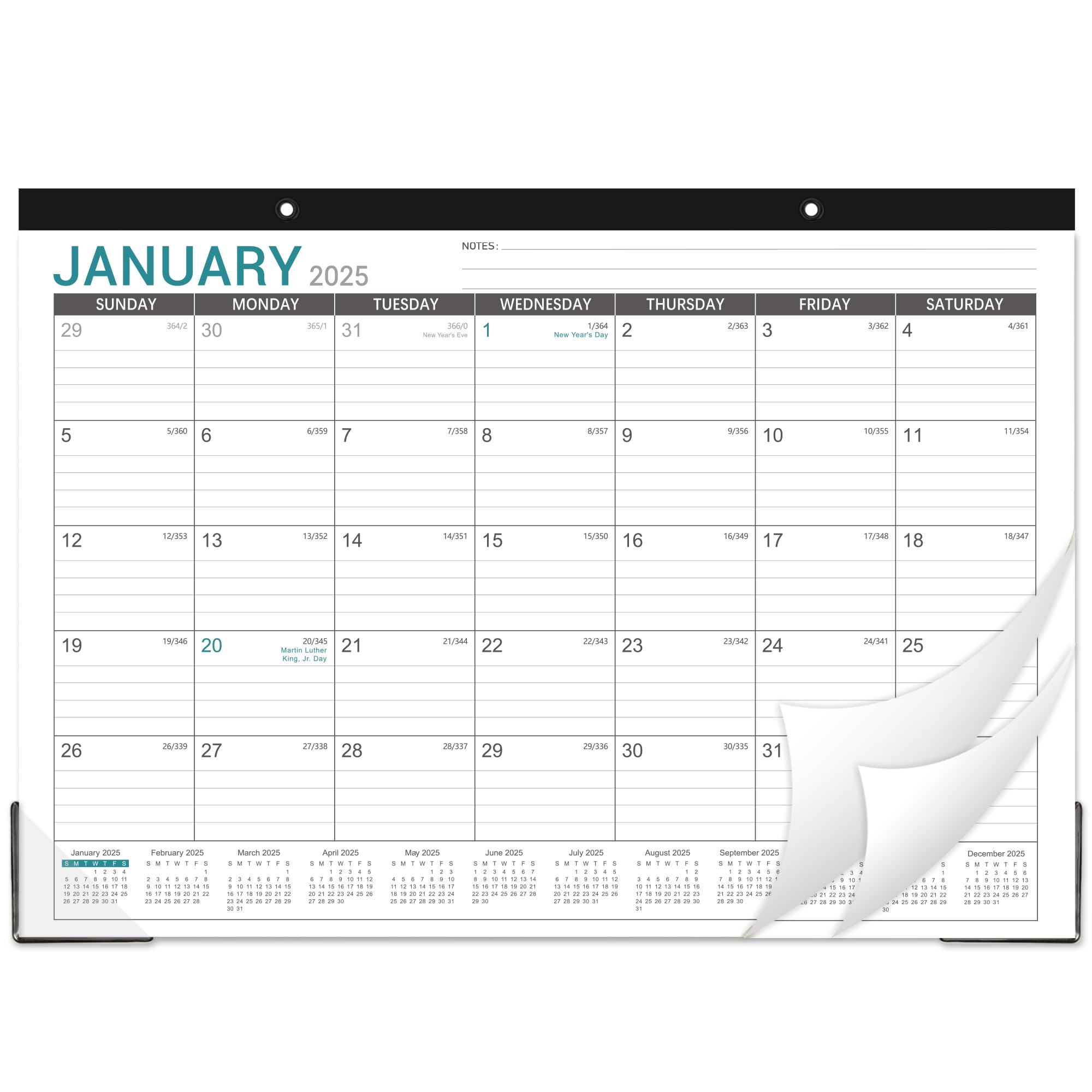 2025-2026 Large Desk Calendar 17