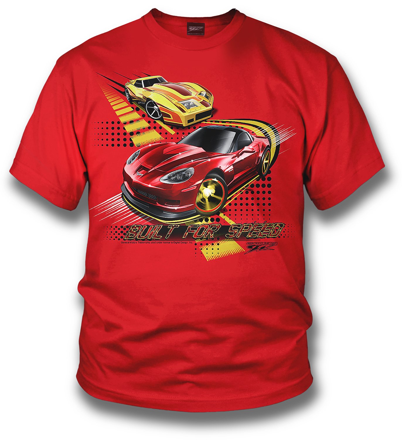 Kids' Red Corvette Toy Car - High-Speed Racing Vehicle for Children - Perfect for Playtime, Birthday Gifts & Outdoor Adventures