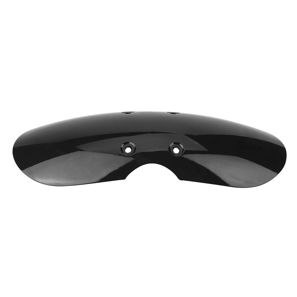 Acouto Black Short Front Mudguard Dirt Guard Cover for Triumph T100 & 900 Motorcycles (2001-2016) - Off-Road Protection & Style Upgrade