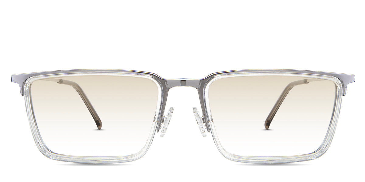 Zayn Men's Prescription Tinted Glasses - Blue Light Blocking & UV Protection for Work, Gaming & Reading