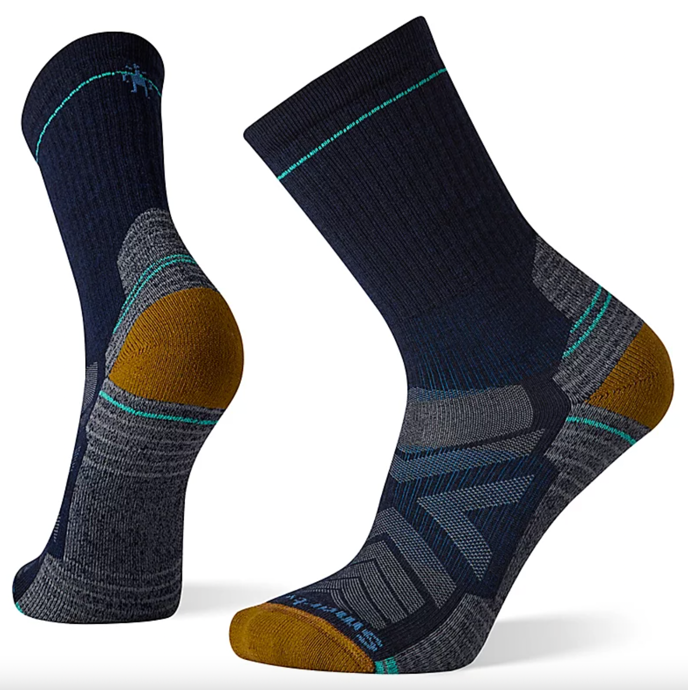 Smartwool Hike Light Cushion Crew Socks - Merino Wool Hiking Socks for Men & Women - Moisture Wicking & Breathable for Outdoor Adventures, Camping & Trail Running