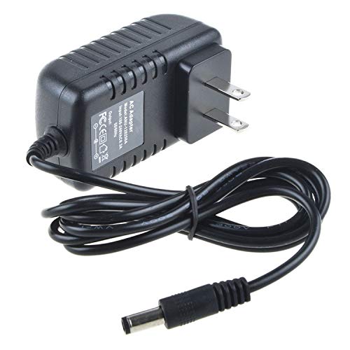 SLLEA AC/DC Adapter Charger with Car Charger for RCA DRC79108 Portable DVD Player - Power Supply Replacement for Home, Travel & Road Trips