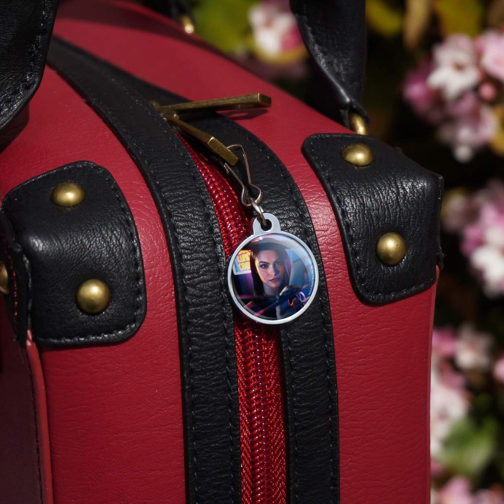 Riverdale Veronica Character Jacket Handbag Purse Luggage Backpack Zipper Pull Charm - Stylish Accessory for Cosplay, Travel & Fashion | TV Show Inspired Bag Charm