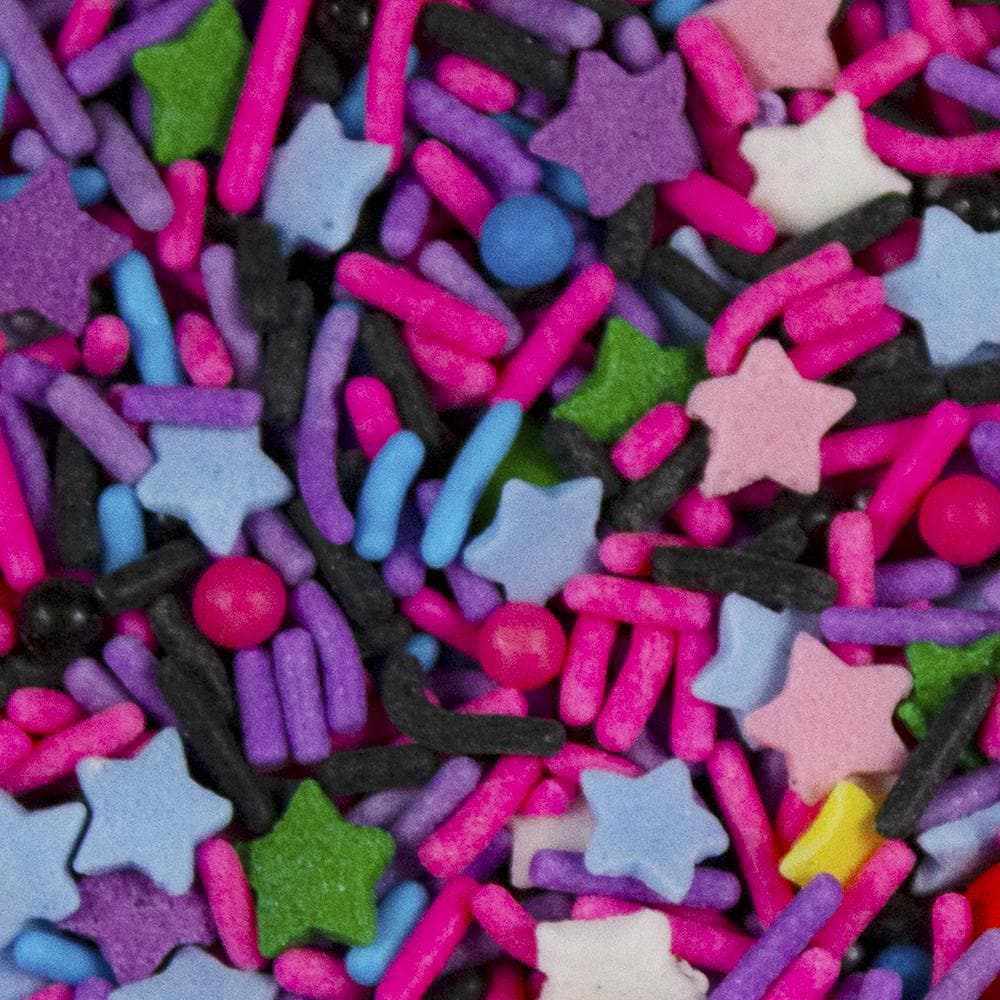 Across The Universe Sprinkles Mix - Bulk Wholesale (24 Units/Case) - Perfect for Cake Decorating, Cupcake Toppings & Dessert Garnish