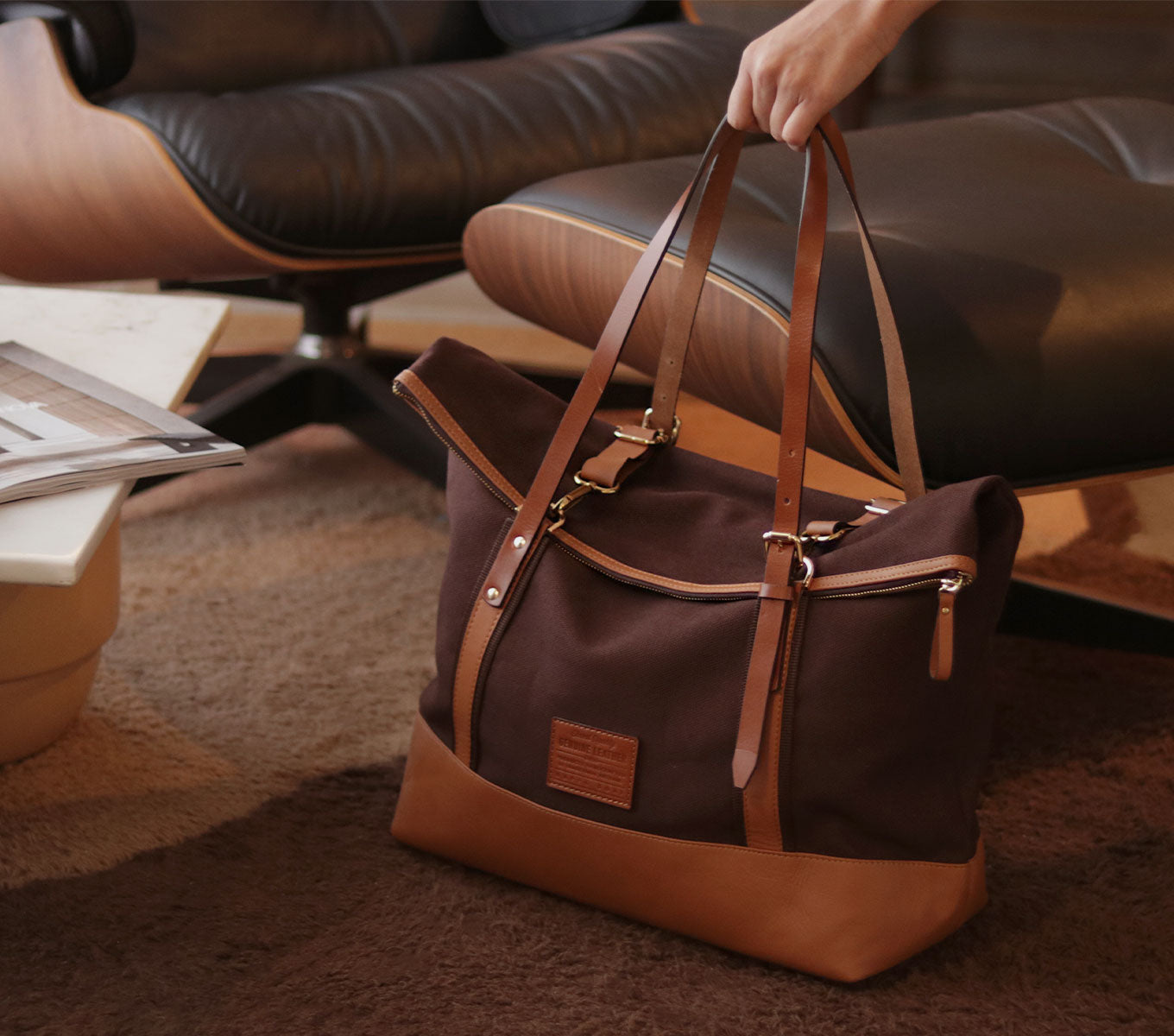 Beckett Fold Up Tote Bag - Lightweight Reusable Shopping Bag for Groceries, Beach & Travel - Compact Foldable Carryall for Women & Men