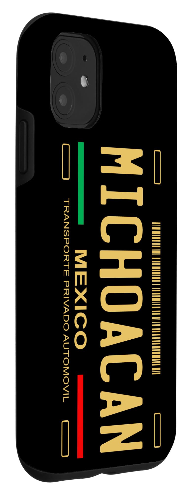 iPhone 11 Case with Michoacan License Plate Design - Durable Protective Cover for iPhone 11 - Perfect for Travel, Gifts, and Mexican Culture Enthusiasts