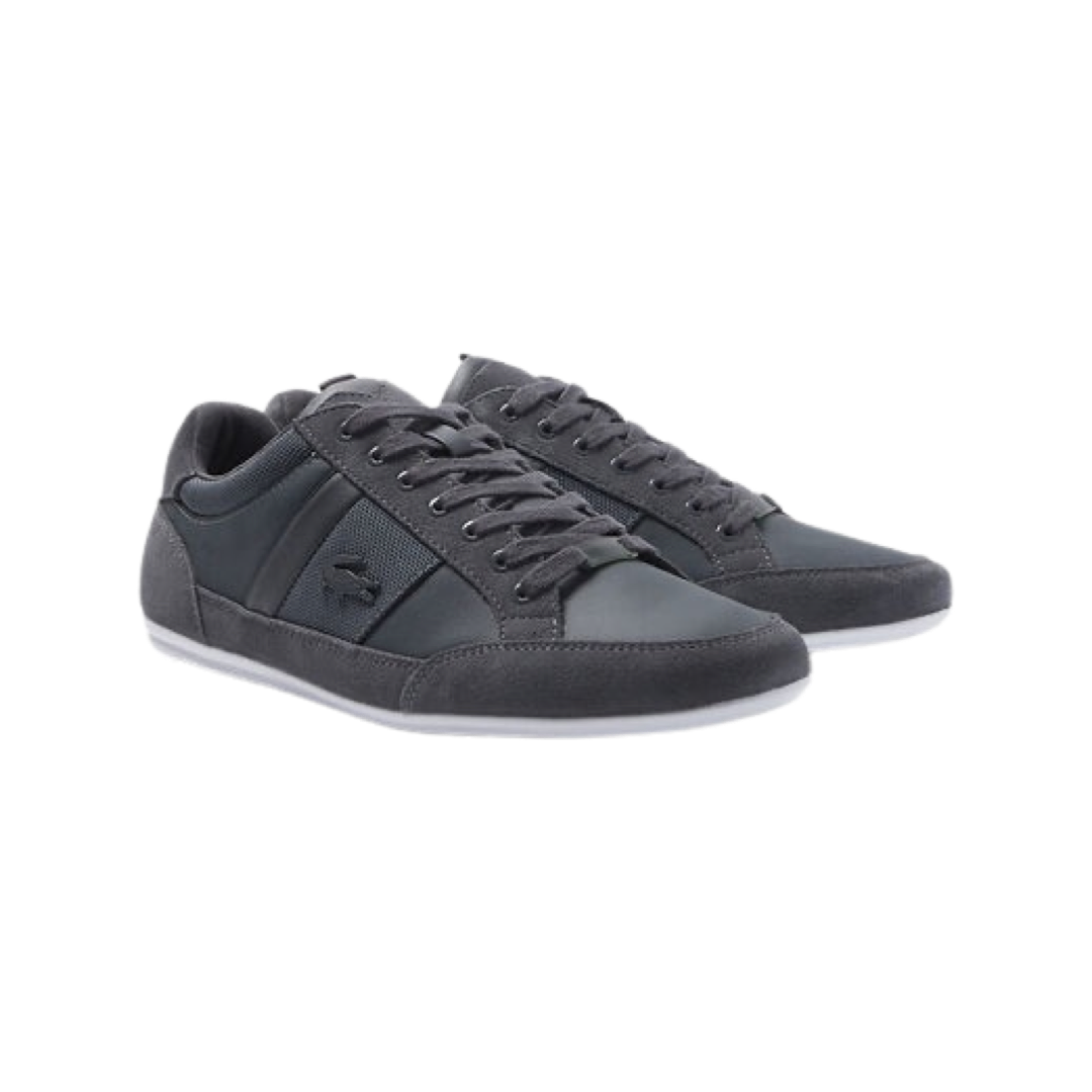 Lacoste Chaymon 222 CMA Sneakers - Dark Grey & White Men's Casual Shoes for Walking, Running & Everyday Wear