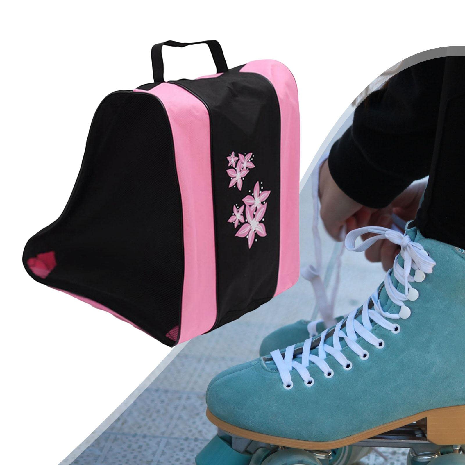 Fancyes Breathable Roller Skating Shoes Storage Bag for Boys & Girls - Perfect for Roller Skates & Inline Skates - Great for Rink, Park & Travel