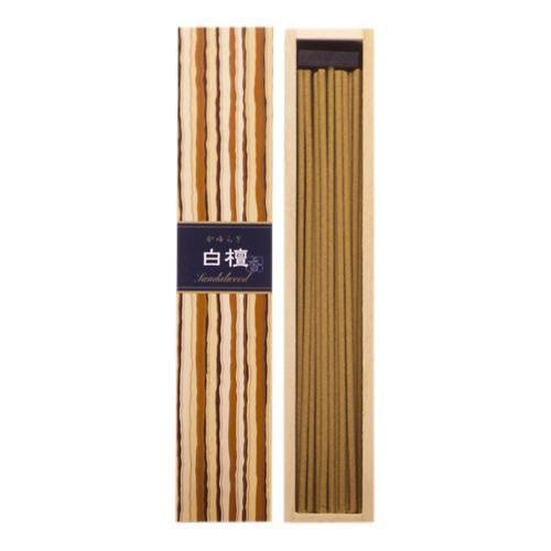 Nippon Kodo Japanese Incense Kayuragi Sandalwood 40 Sticks - Premium Aromatic Sticks for Meditation, Yoga & Home Fragrance