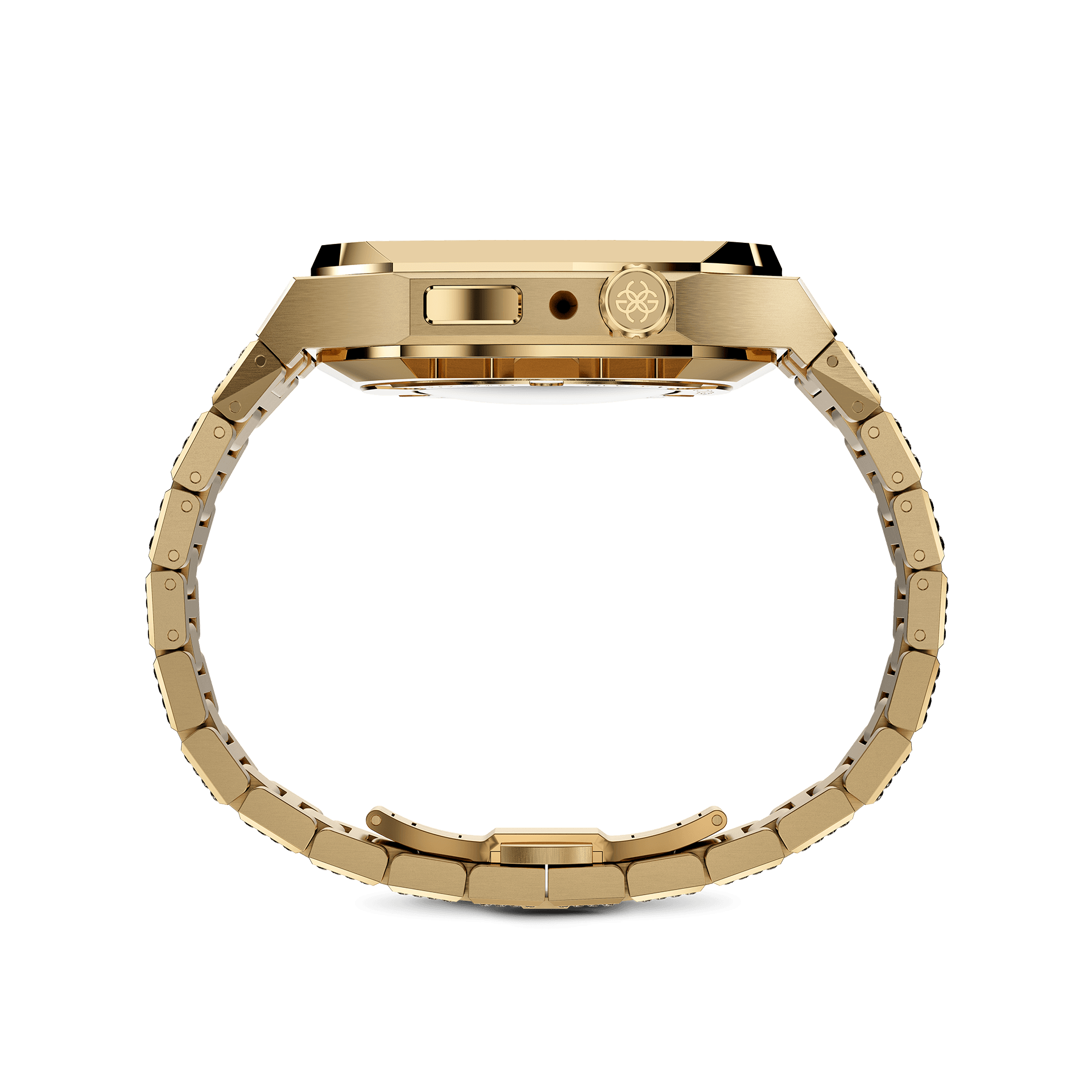Apple Watch Case for Series 7/8/SE - Premium Iced Gold Protective Cover | Slim Fit, Scratch-Resistant | Perfect for Workouts, Outdoor Activities & Daily Wear