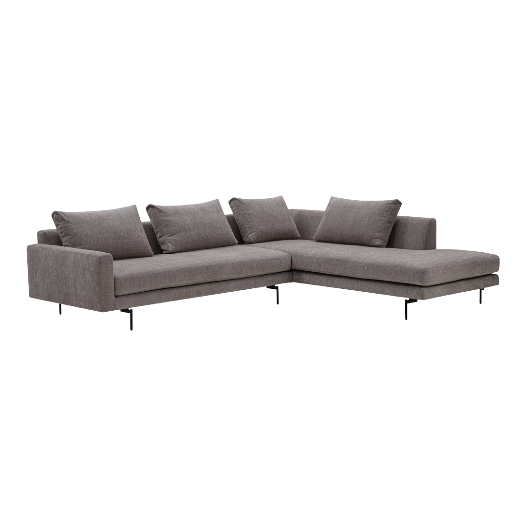 Edge V2 Pre-Configured Sofa Set - Modern Living Room Furniture for Easy Setup | Perfect for Small Spaces & Apartment Decor