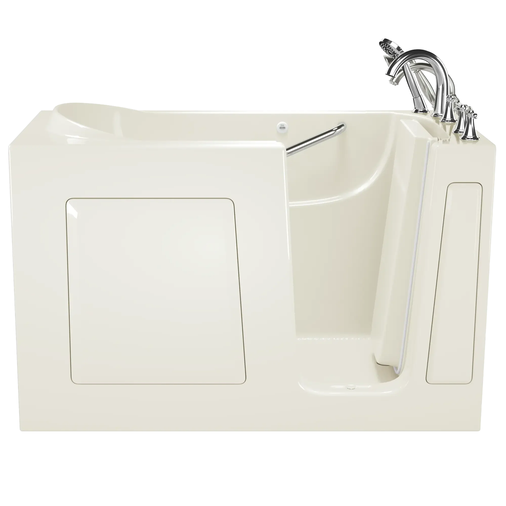 Gelcoat Value Series 30x60 Inch Soaking Walk-In Bathtub with Right Hand Door & Drain - Perfect for Elderly & Accessible Bathrooms