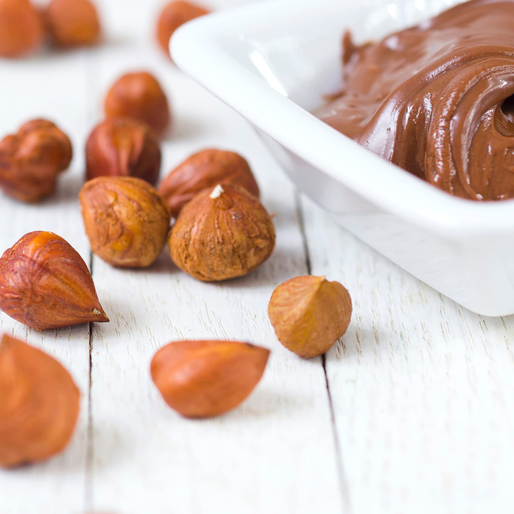 Premium Bulk Hazelnuts With Skin - 10 Pound Wholesale Box | Raw, Unsalted, Non-GMO | Perfect for Baking, Snacking & Gift Boxes