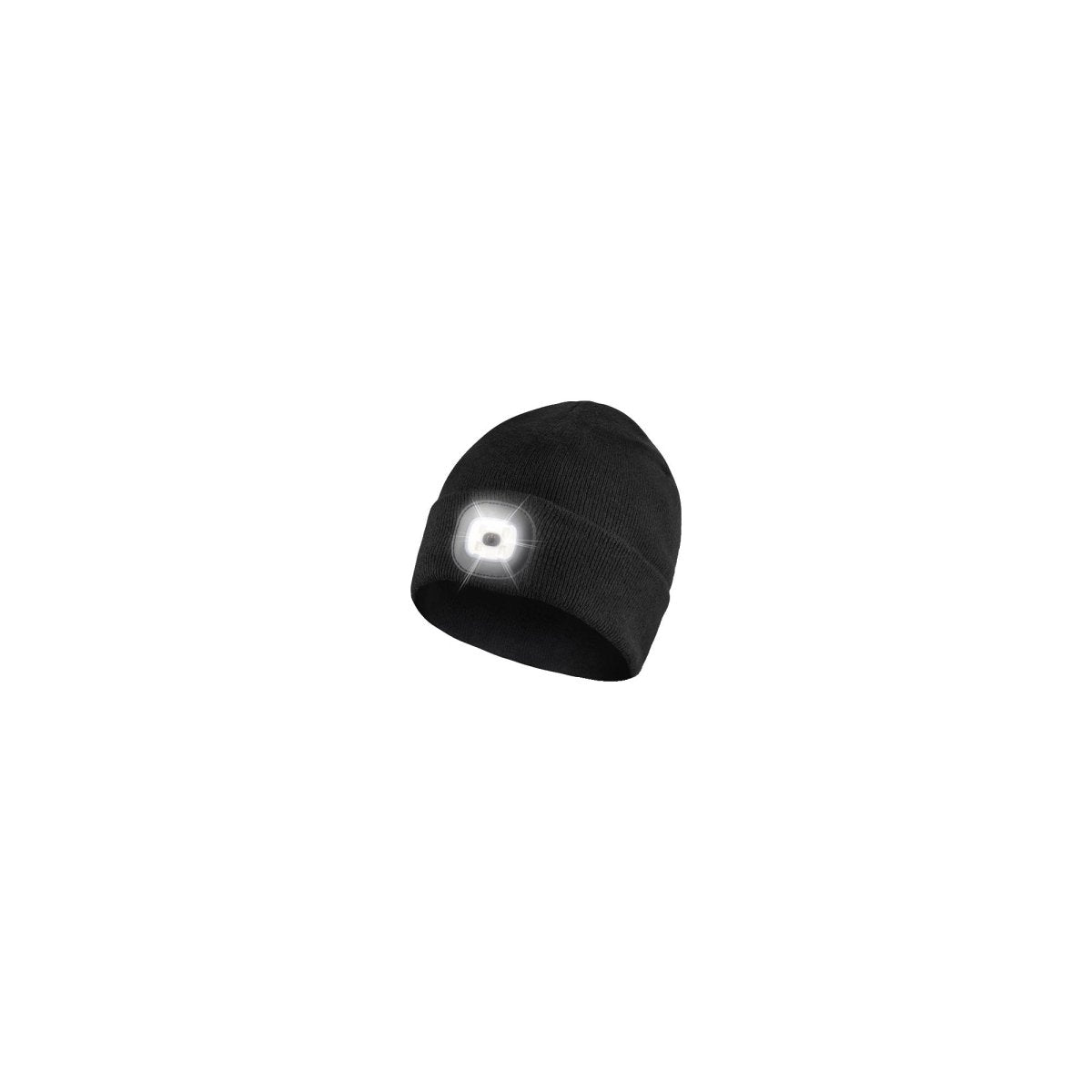 Icetrax LED Beanie Hat with Built-in Light - Warm Winter Knit Cap for Outdoor Activities, Running, Hiking & Nighttime Safety