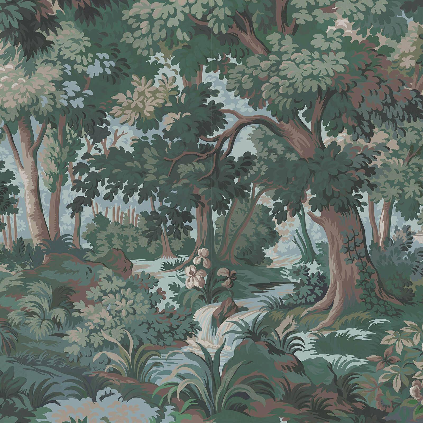 ARBOREA Euphorbia Wallpaper Sample - Premium Self-Adhesive Wallpaper for Living Room, Bedroom & Home Decor