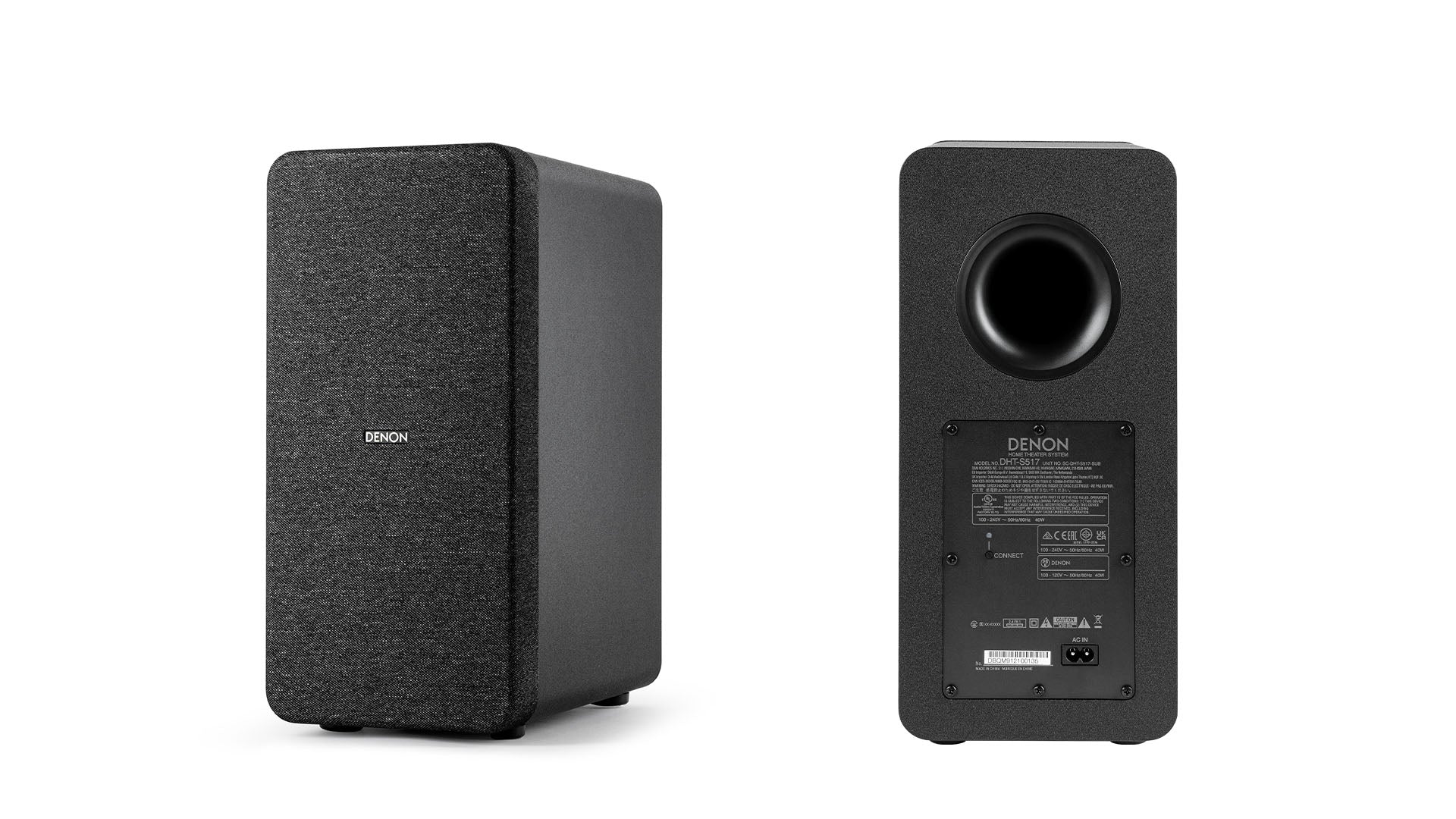 Denon DHT-S517 Premium Soundbar with Wireless Subwoofer | Dolby Atmos & DTS:X | Immersive Home Theater Audio for Movies, Music & Gaming