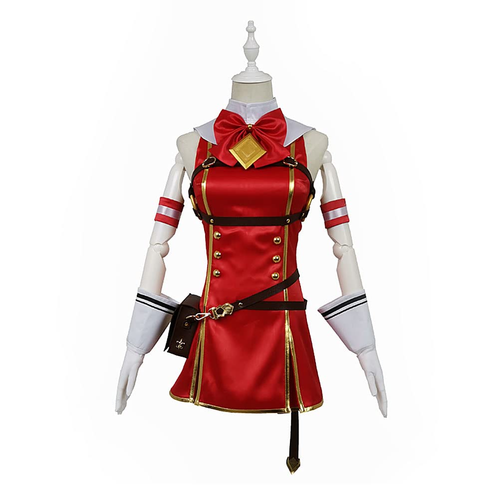 Olaffi Anime Uma Musume Pretty Derby Treson College Uniform Cosplay Costume for Women - Full Set School Outfit for Cosplay Events, Halloween Parties & Anime Conventions