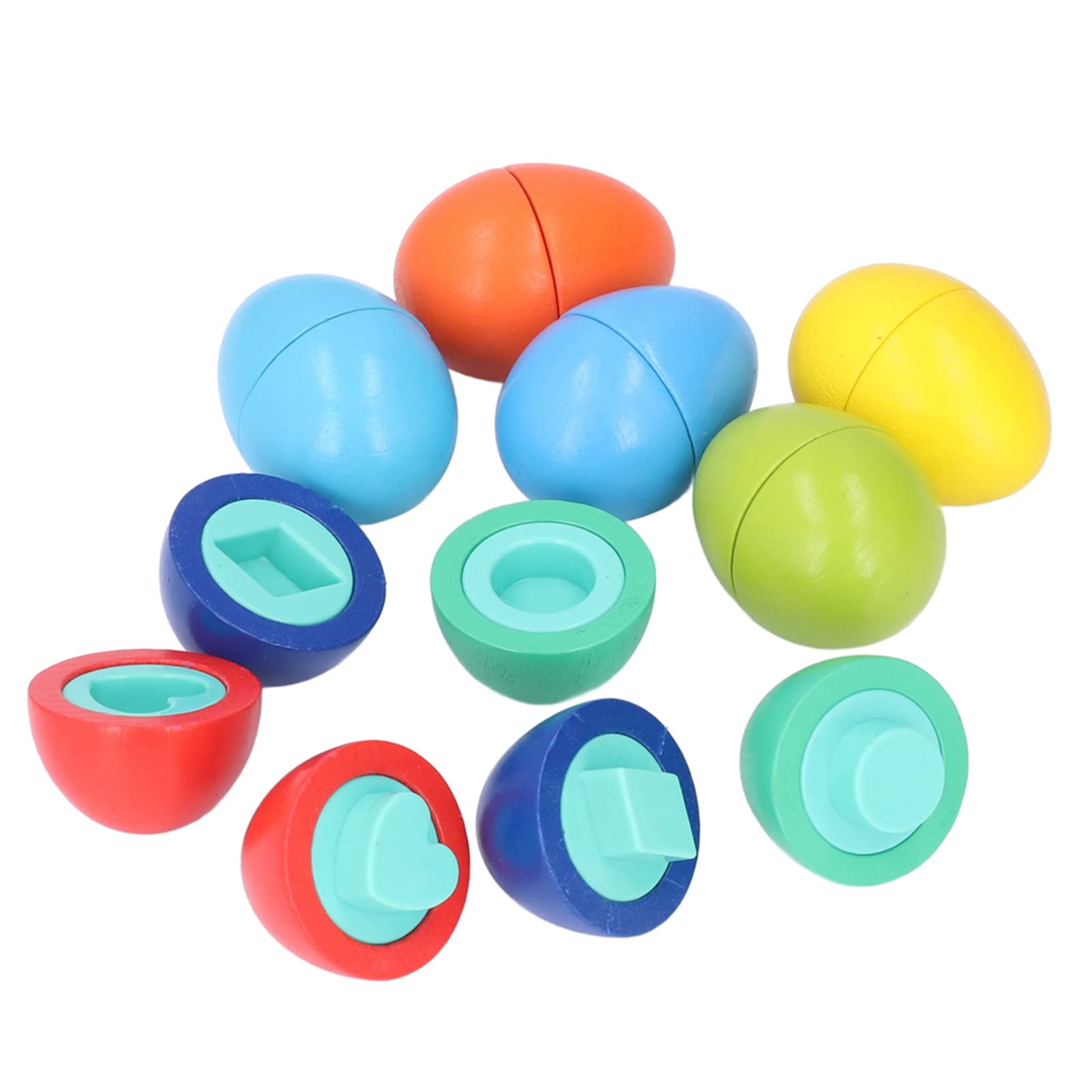 Shape Matching Eggs Toy - Educational Sorting Puzzle for Kids | Home Learning Activity