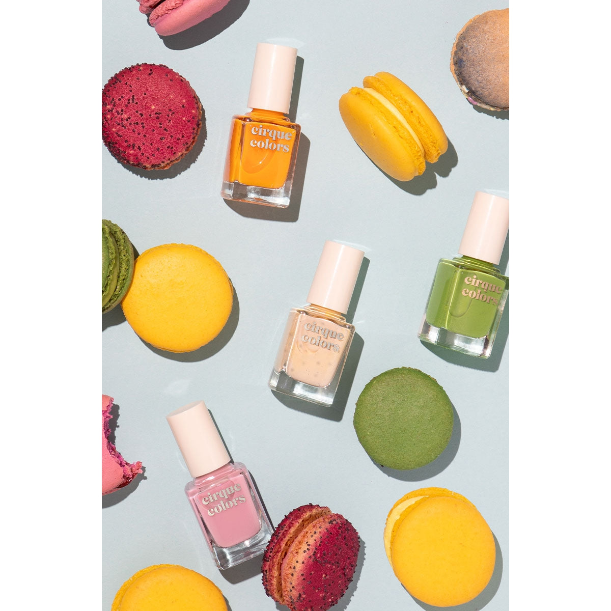 Cirque Colors Saffron Jelly Nail Polish - 0.37 oz Vegan & Cruelty-Free Long Lasting Nail Lacquer for Manicures & Pedicures - Perfect for Everyday Wear, Special Occasions & Nail Art Designs