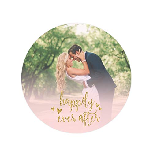 Label Round Custom Photo