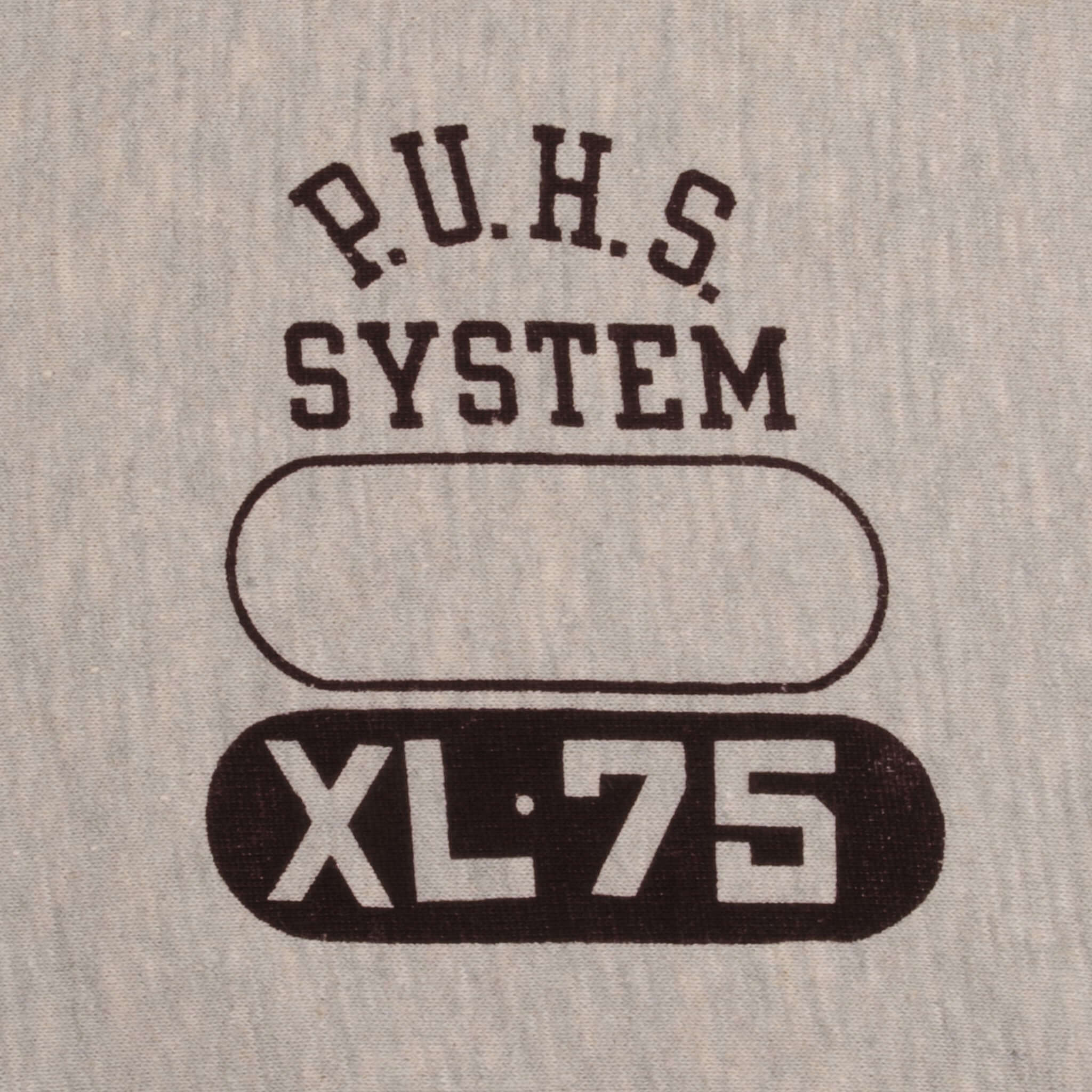 Vintage Champion P.U.H.S System Reverse Weave Sweatshirt 1970s XL Made in USA - Retro Athletic Wear for Men, Unisex Vintage Style for Casual & Streetwear Fashion