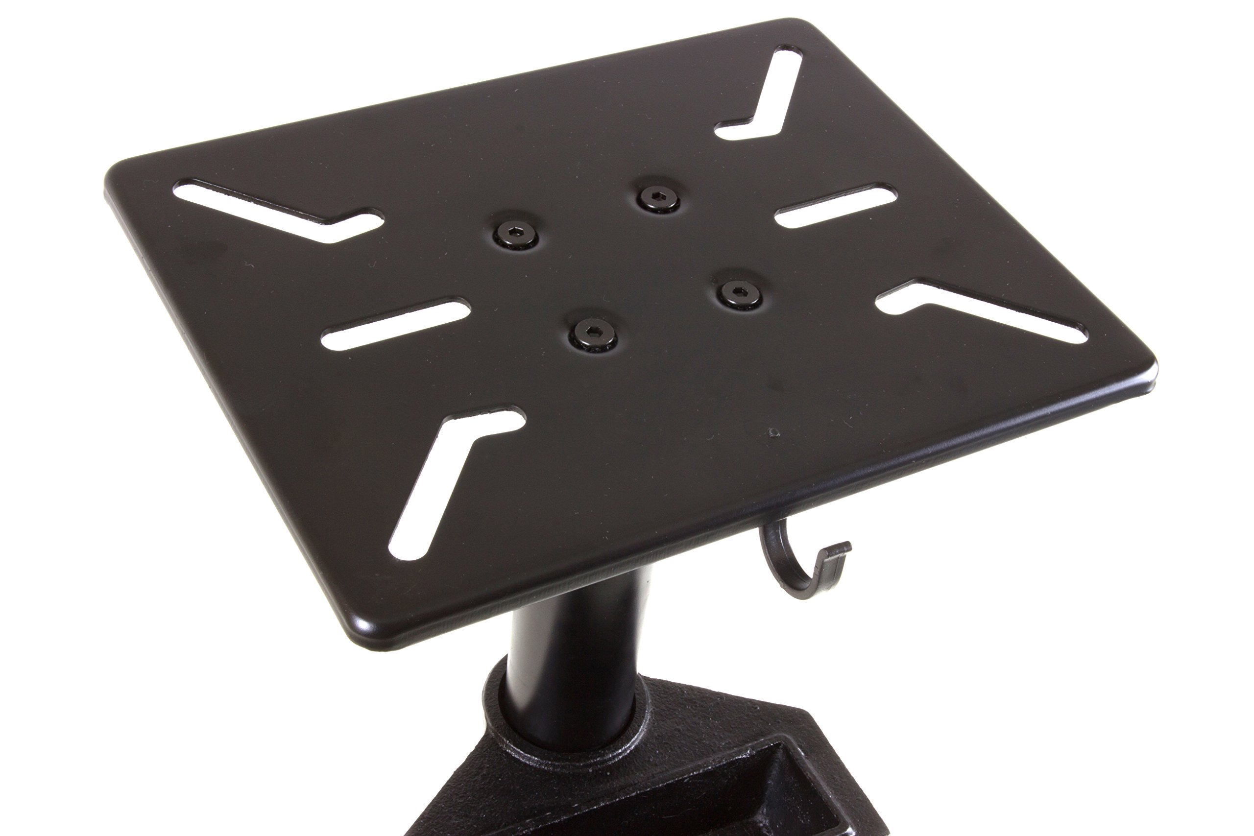 WEN 4288T Bench Grinder Stand & BG4276 6-Inch Bench Grinder Set - Heavy Duty Metal Base for Workshop, Garage, and DIY Projects