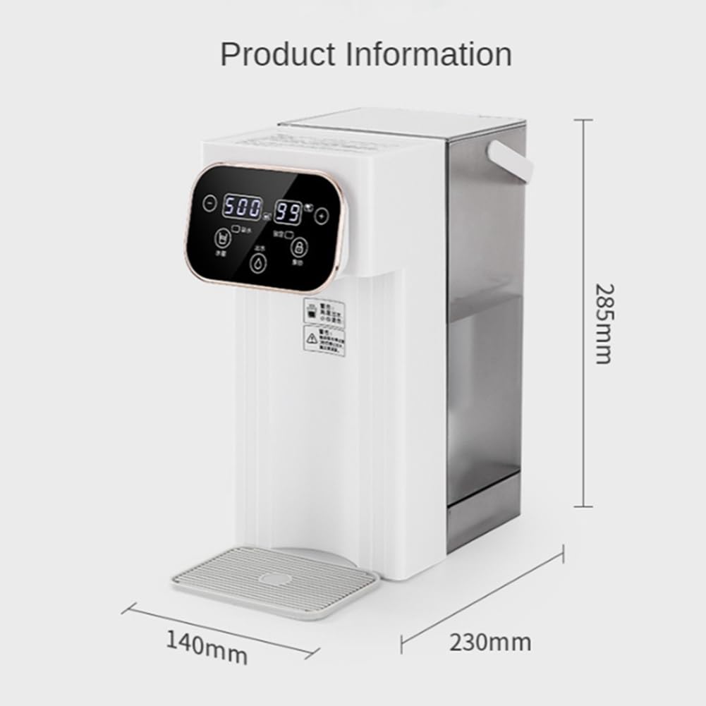 GOSIA 3L Portable Water Dispenser for Home & Office - AC220V EU Plug - Compact Desktop Drinking Water Solution for Small Spaces, Dorms, and Workstations