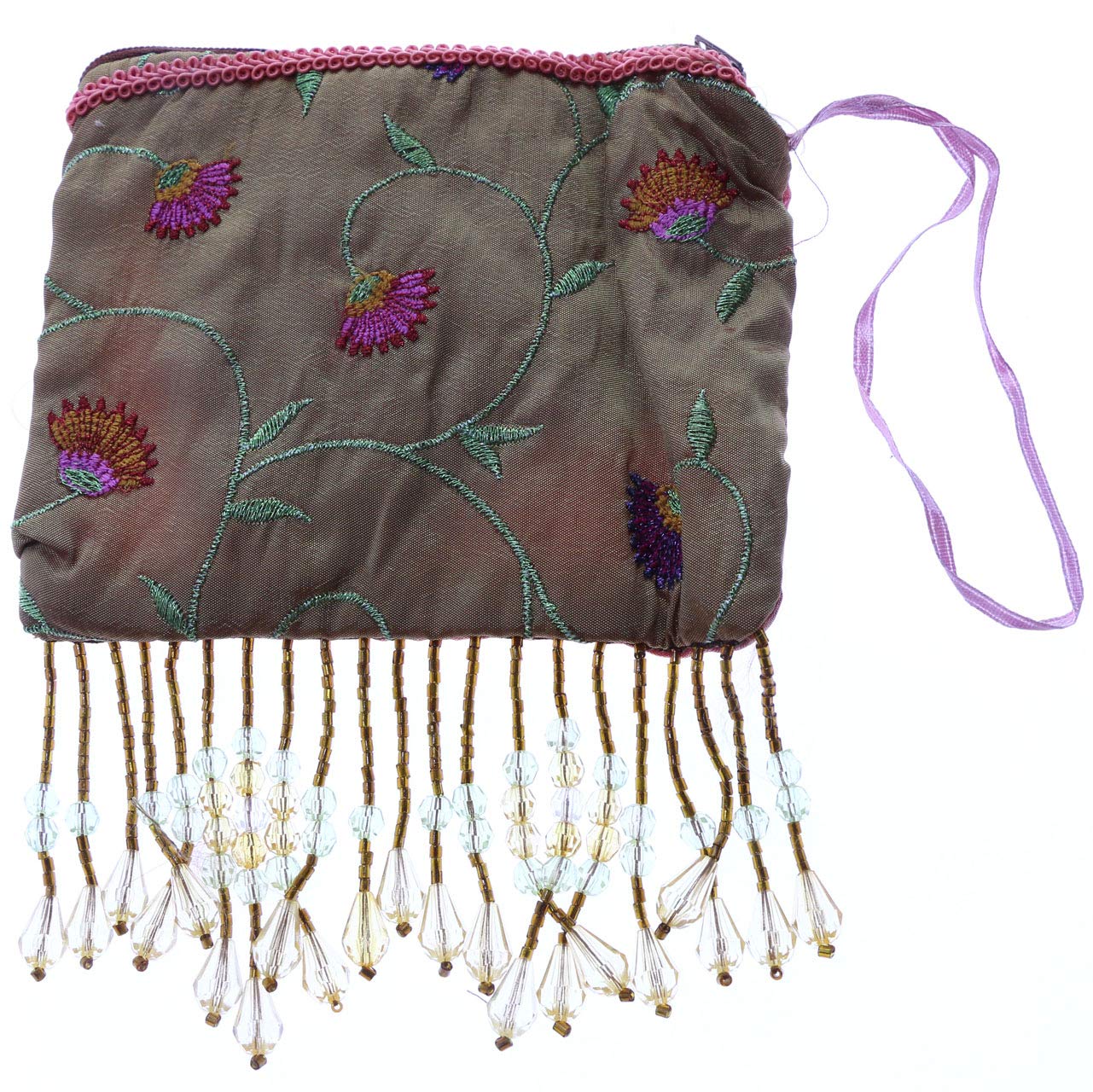 Mi Amore Coin Purse - Stylish Pink & Multicolor Small Wallet for Women | Perfect for Cash, Coins & Cards | Ideal for Shopping, Travel & Everyday Use