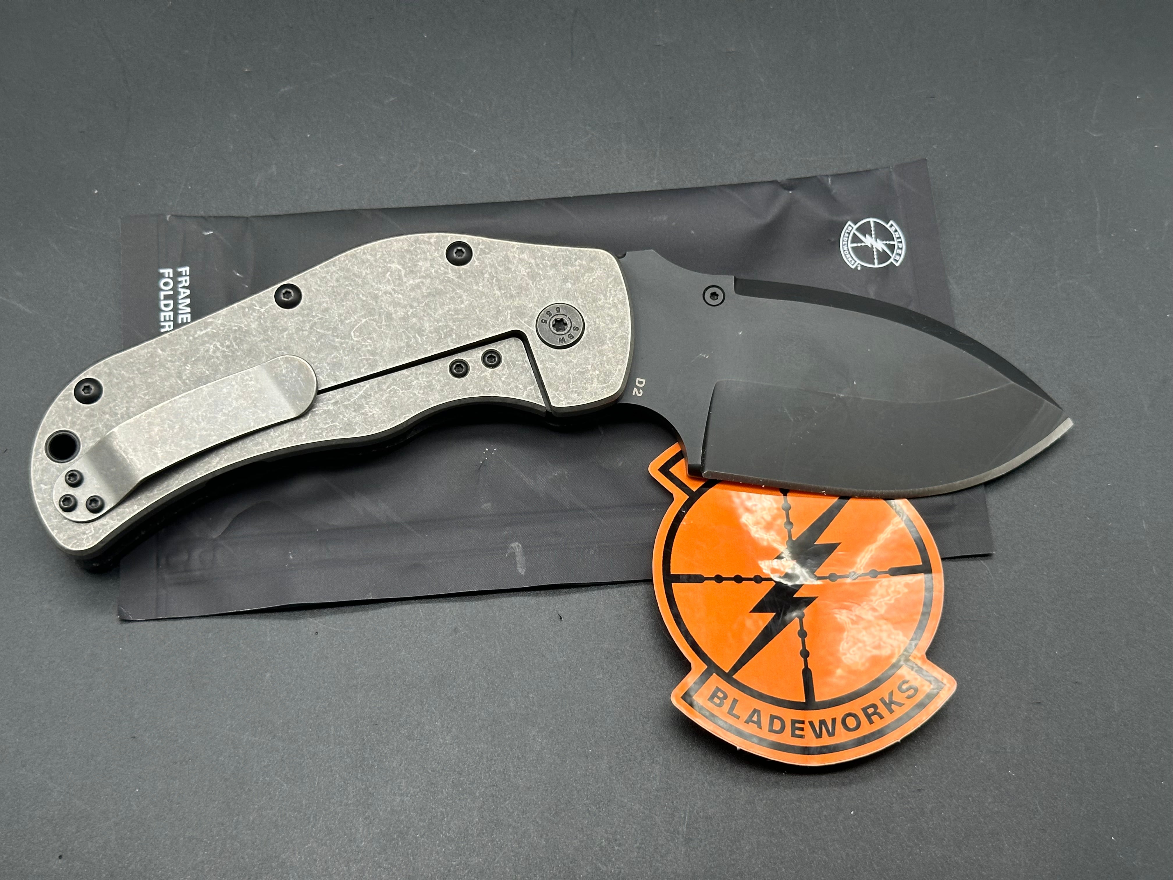Sniper Bladeworks TOG Tactical Knife - High-Performance Outdoor Survival Knife for Hunting, Camping, and Bushcraft | Durable Stainless Steel Blade with Ergonomic Grip