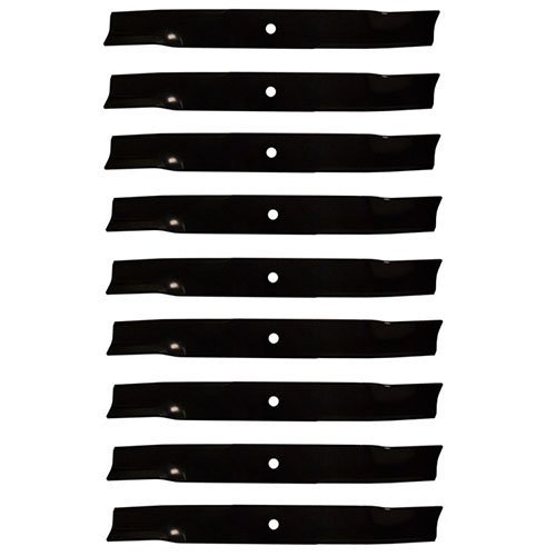 (9 Pack) Premium High Lift Replacement Lawn Mower Blades - Compatible with Stens 315792, 320564, 320568, 355036, 355105 - Durable Cutting Blades for Enhanced Grass Discharge & Lawn Maintenance