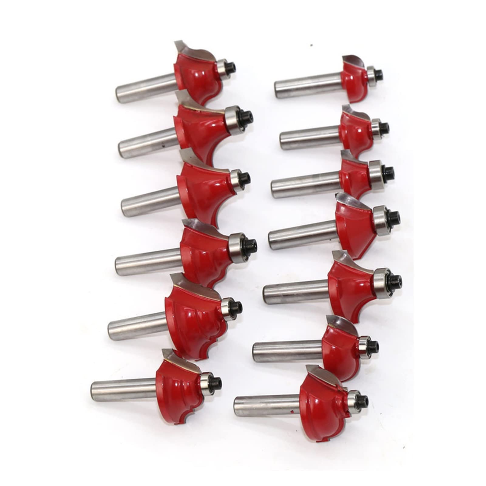 30-Piece Router Bit Set - 8mm Carbide Woodworking Bits for CNC, Engraving & Carving - Perfect for DIY Projects, Woodworking & Crafting