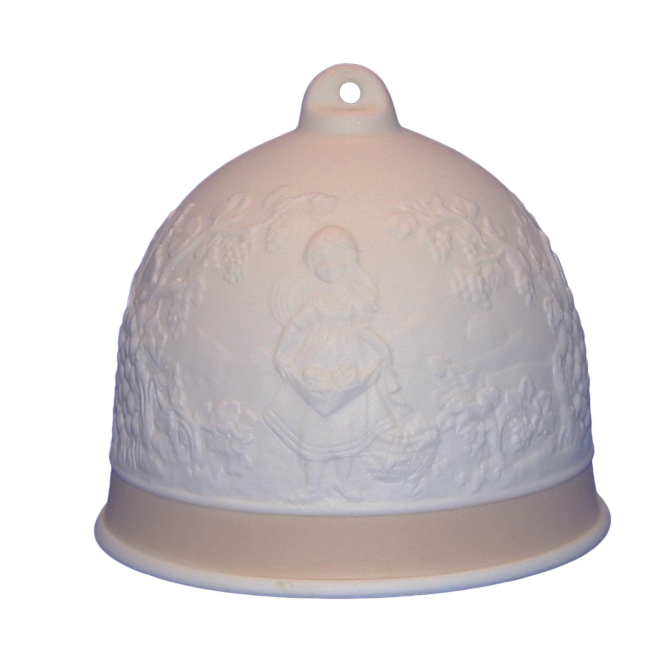 Lladro Fall Bell #17615 - Handcrafted Porcelain Autumn Bell Figurine for Home Decor & Seasonal Collectibles | Perfect for Thanksgiving, Fall Weddings & Holiday Gifting