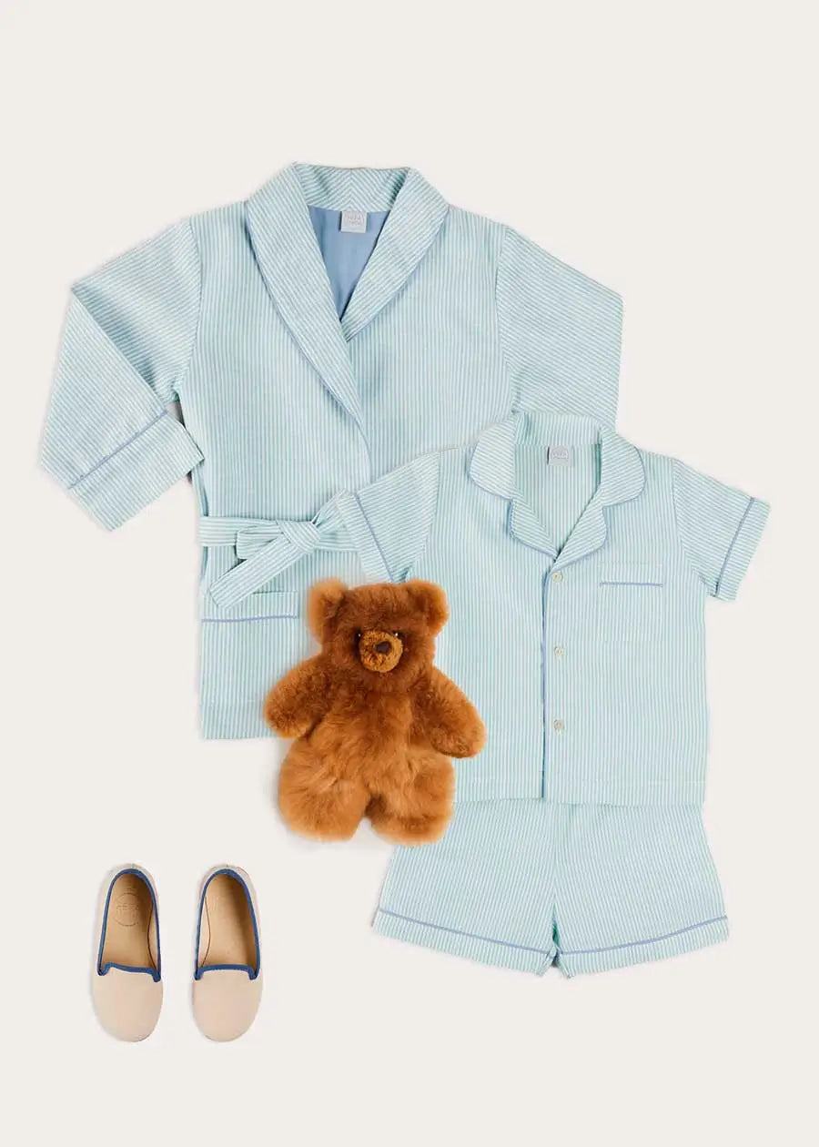 Rochester Striped Boys Pajama Set - Soft Cotton Sleepwear for Kids - Perfect for Bedtime & Lounging at Home
