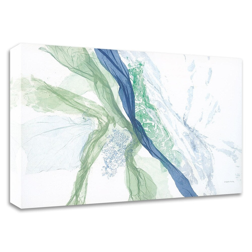 Beach Glass Art Print by Jan Sullivan Fowler - Stretched Canvas Wall Decor Ready to Hang - Perfect for Coastal, Beach House & Nautical Home Decor