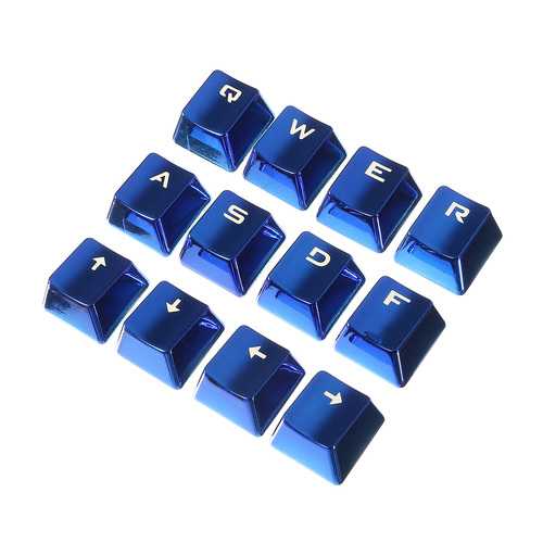 12 Keys PBT Backlit Keycap Set with Keycap Puller - Compatible with Cherry MX Switches - Perfect for Gaming, Typing & Custom Mechanical Keyboards