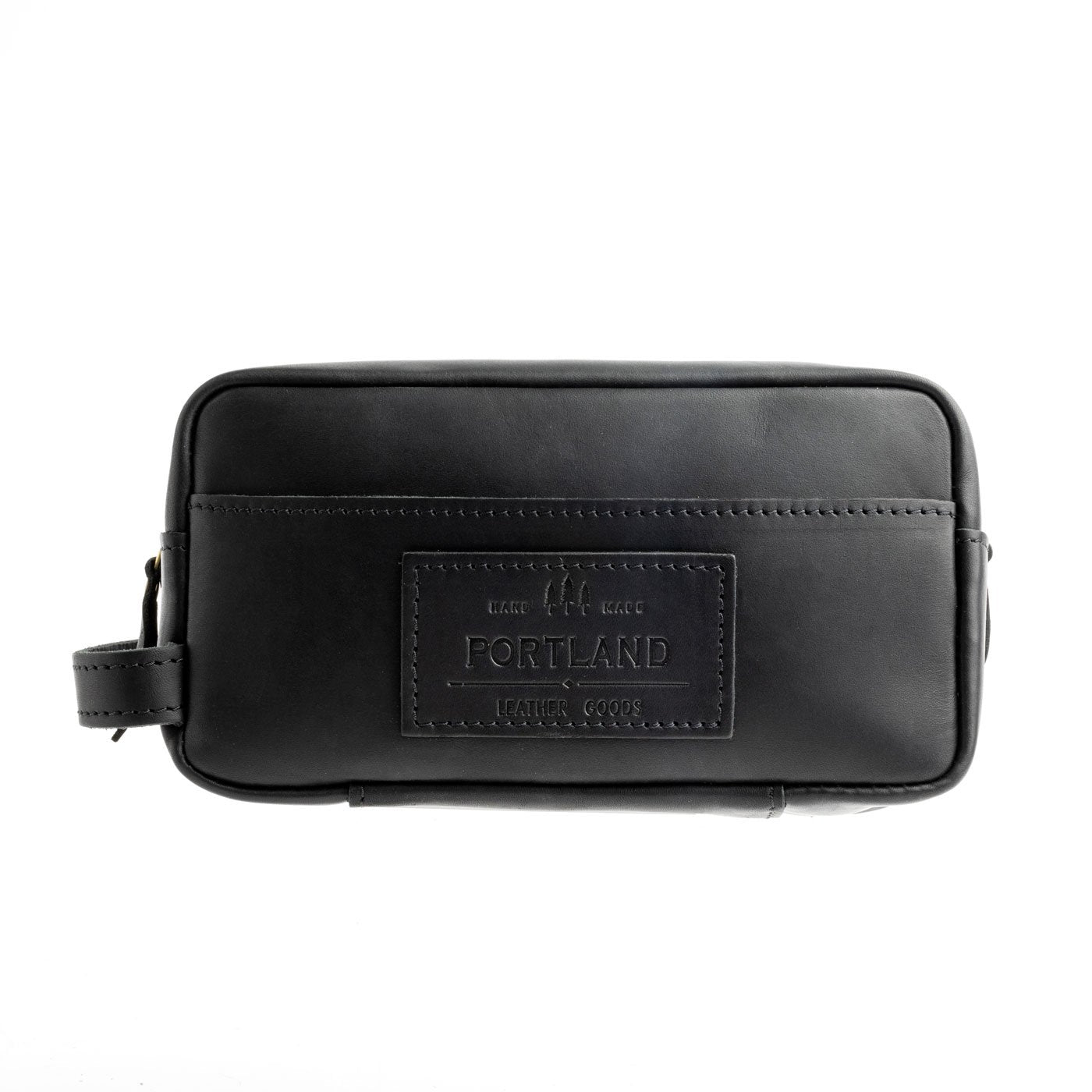 Premium Leather Dopp Kit for Men - Travel Toiletry Bag with Waterproof Lining - Perfect for Gym, Business Trips & Weekend Getaways