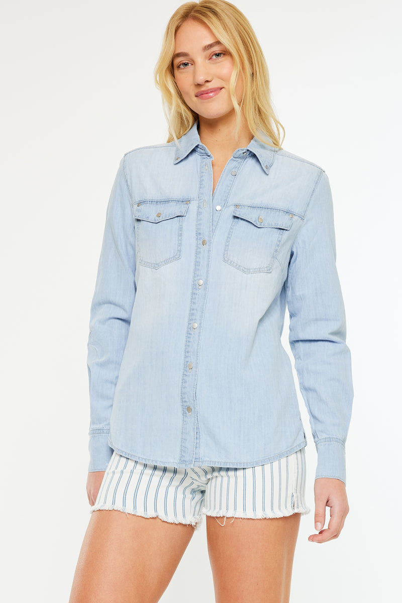 Stylish Trini Button Down Shirt for Men - Comfortable & Breathable Casual Dress Shirt - Perfect for Office, Date Night & Summer Outings