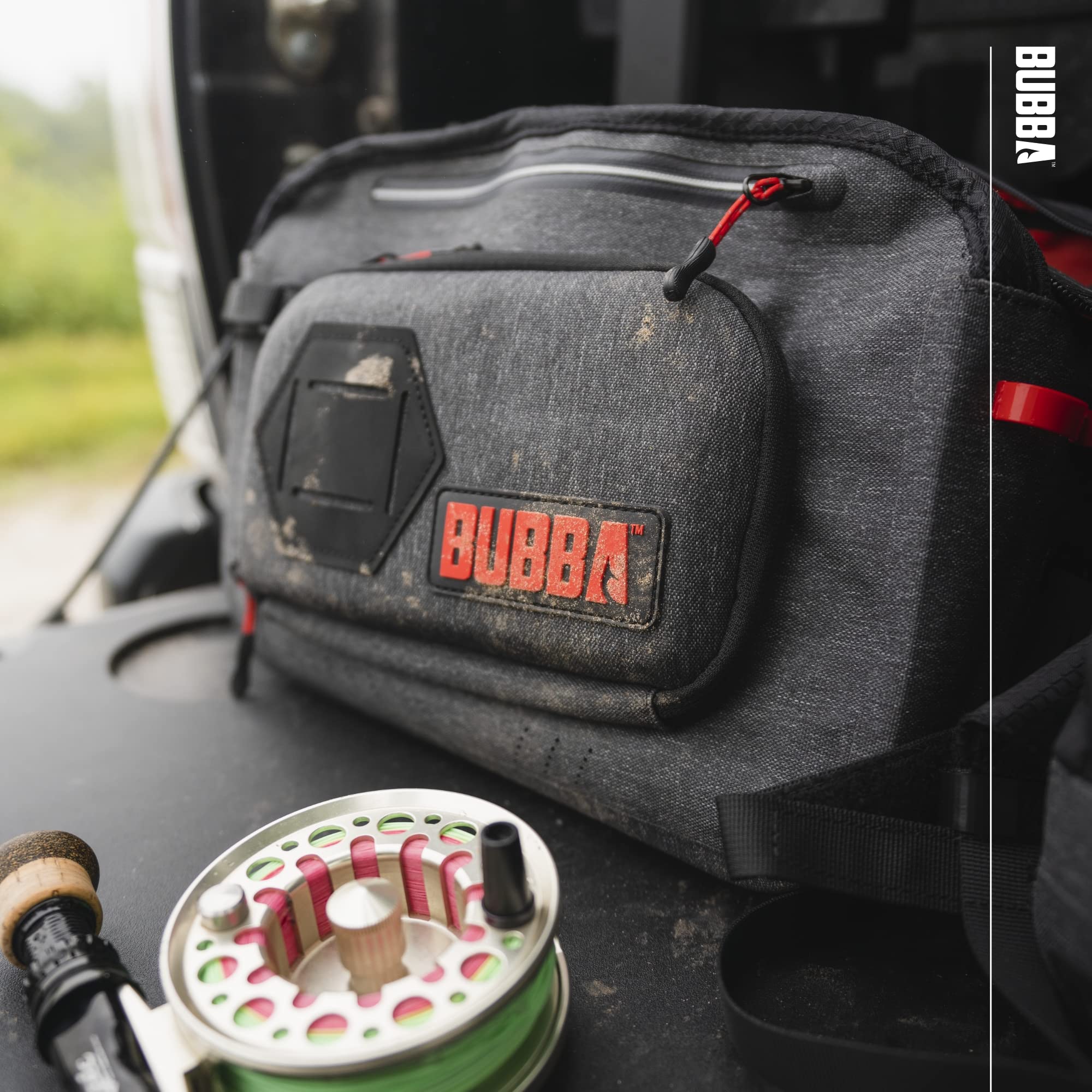 BUBBA Speaker Series Premium Dry Travel Bag - 10L Waterproof Fishing Gear Storage - Extreme Weather-Resistant Materials - Perfect for Anglers, Kayaking, Camping & Outdoor Adventures