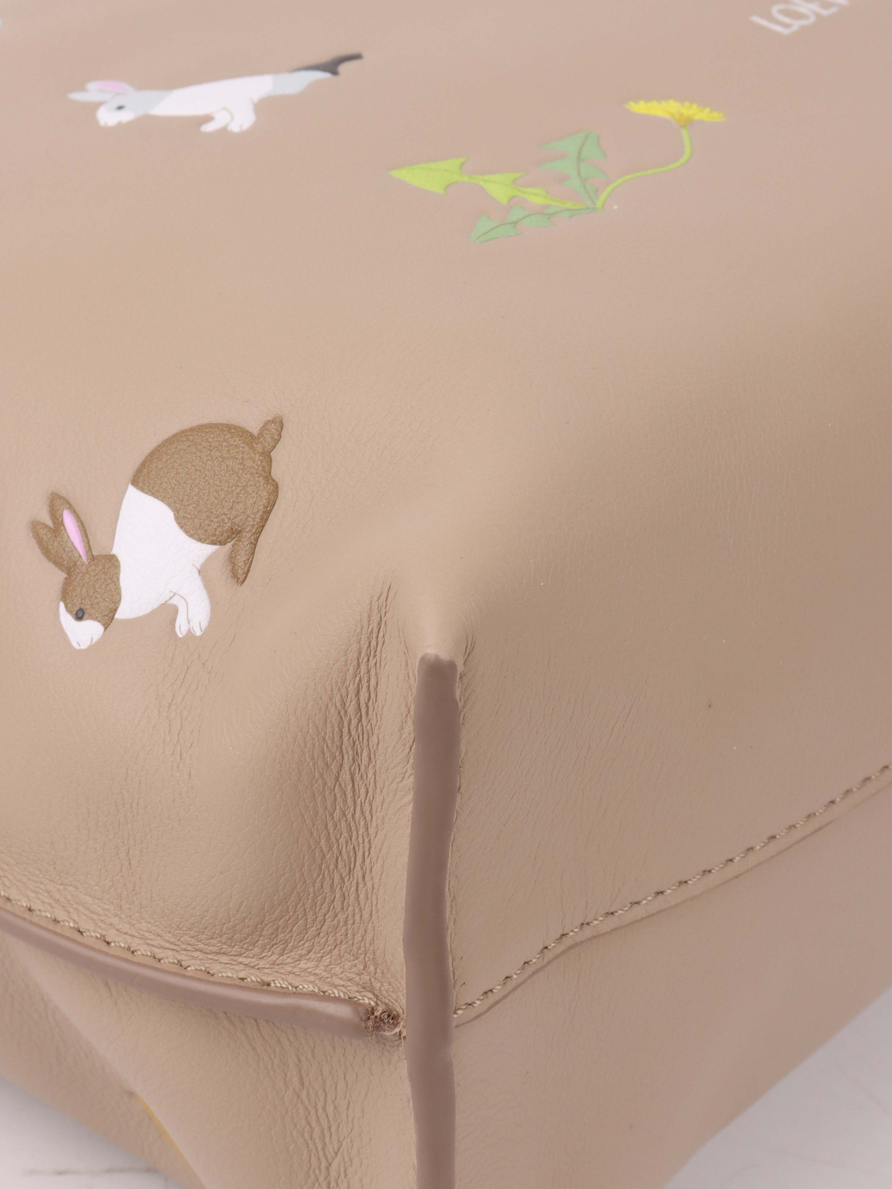 Loewe X Suna Fujita Bunny Flamenco Bag - Cute Rabbit Crossbody Purse for Women, Fashionable Mini Shoulder Bag - Perfect for Date Night, Travel & Everyday Use