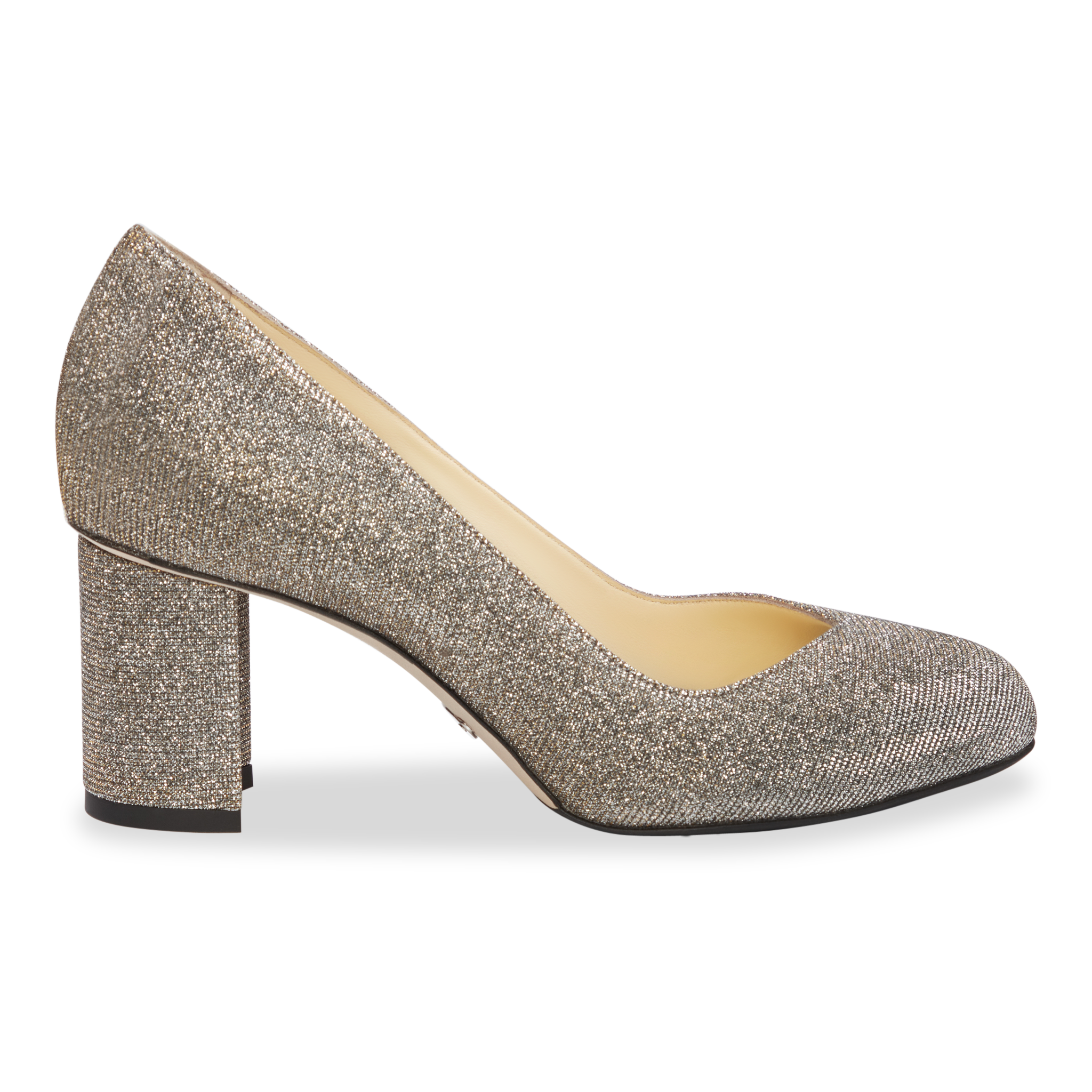 Elegant Round Toe Pumps Women's Heels 70mm - Perfect for Office, Wedding & Formal Occasions