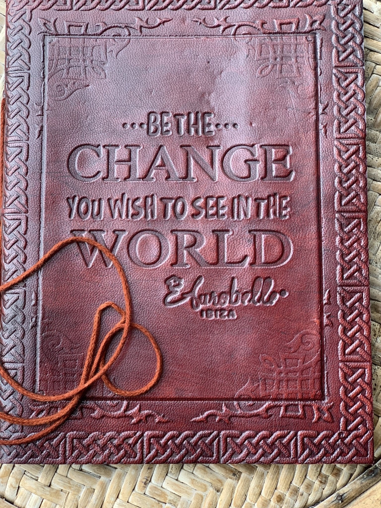 Handmade Leather Journal with Artisan Paper - Perfect for Writing, Sketching & Gift Giving